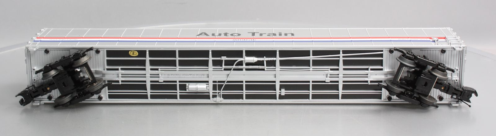MTH 20-98707 Amtrak 75' AutoTrain Auto Carrier