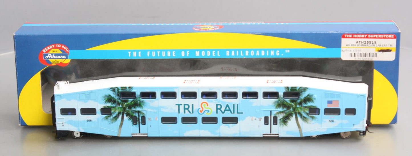 Athearn 25518 HO Tri-Rail Bombardier Cab Car