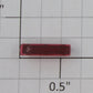 Lionel 8000-10 Blank Red Marker Lens/Number Board