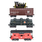 K-Line K-1419 Pennsylvania Plymouth Switcher O Gauge Train Set MT/Box