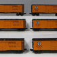 MTH 20-90039 O Gauge Santa Fe Premier 40‘ Reefer 6 Car Set LN/Box