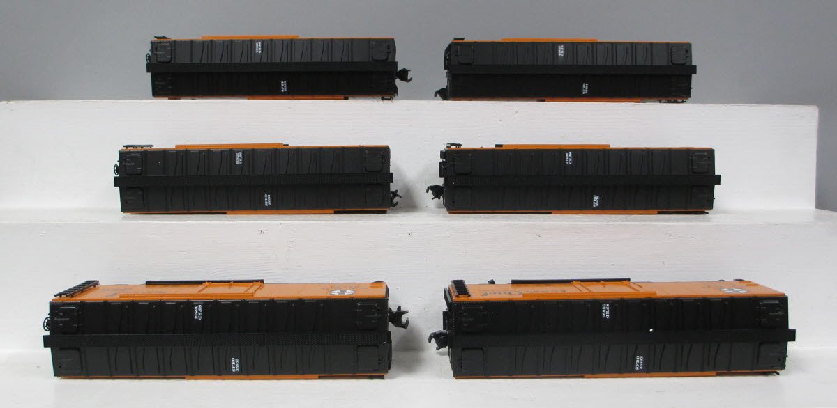 MTH 20-90039 O Gauge Santa Fe Premier 40‘ Reefer 6 Car Set LN/Box