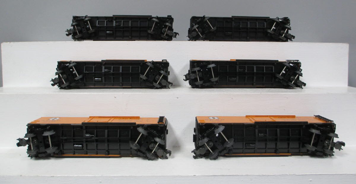 MTH 20-90039 O Gauge Santa Fe Premier 40‘ Reefer 6 Car Set LN/Box