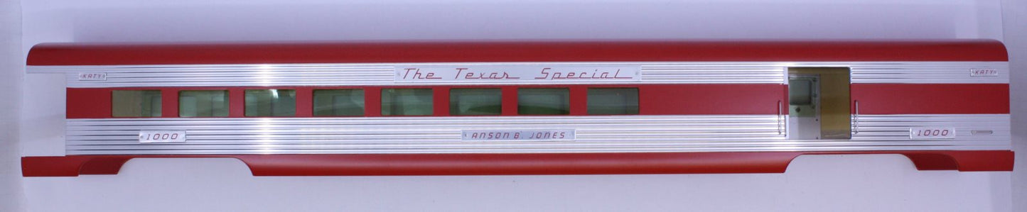 Lionel 5497-002 Aluminum Passenger Car Shell for Texas Special Jones Combo