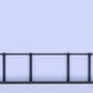 Lionel 8257-4 BNSF Dash-9 Dark Green Right Hand Handrail