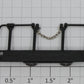 Lionel 18224-216 Milwaukee Road SD40 End Handrail with Chain