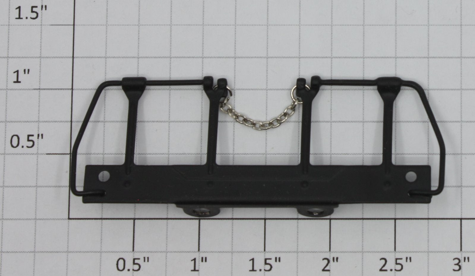 Lionel 18224-216 Milwaukee Road SD40 End Handrail with Chain