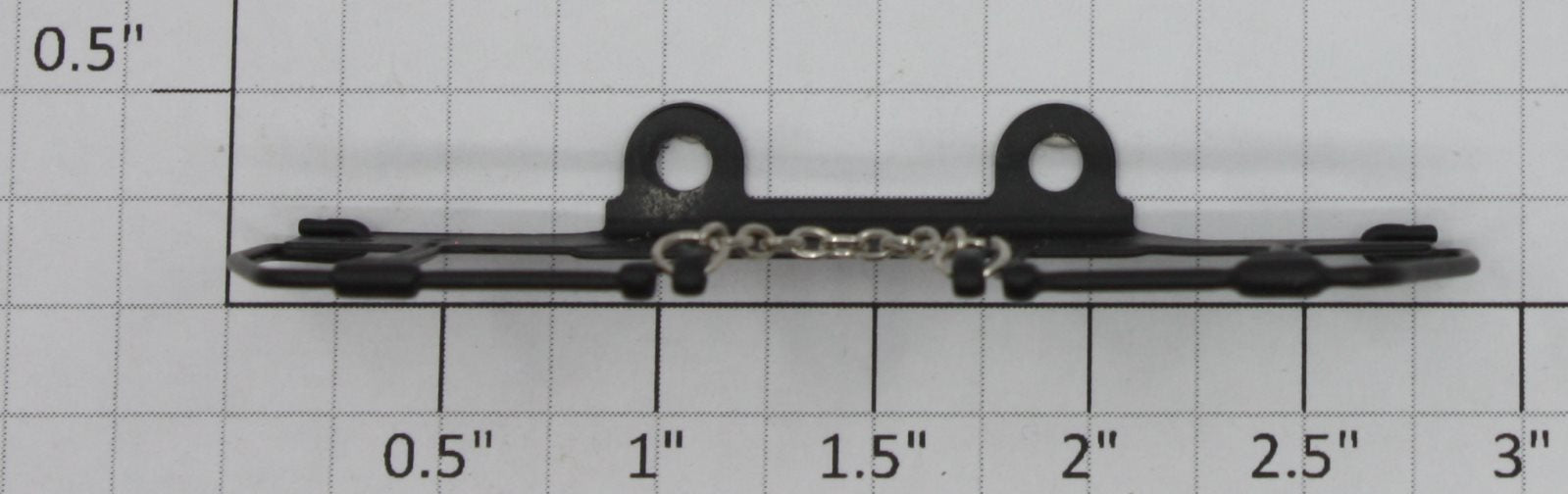 Lionel 18224-216 Milwaukee Road SD40 End Handrail with Chain