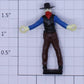 Lionel 8467-51 Outlaw Figure with Black Hat