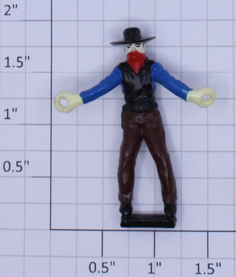 Lionel 8467-51 Outlaw Figure with Black Hat