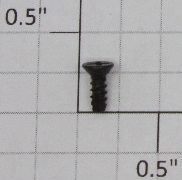 Lionel 8306-637 #4 x 5/16" Black Phillips Flat Head Self Tapping Screw