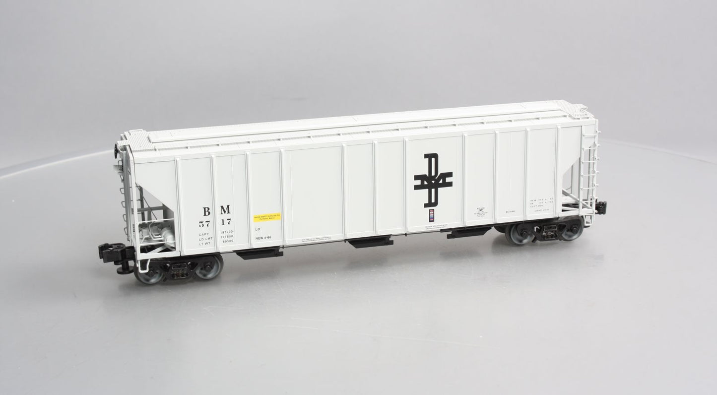 Lionel 6-84123 O Boston & Maine PS-2CD Covered Hopper