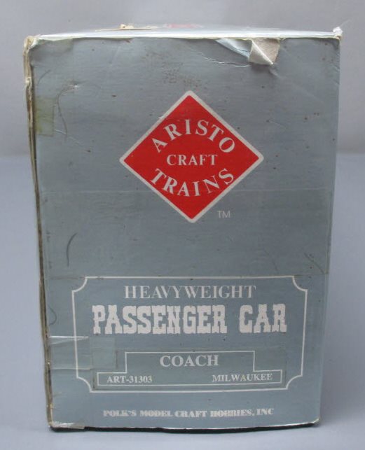 Aristo-Craft 31303 G Scale Milwaukee Heavyweight Passenger Car LN/Box