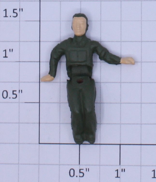 Lionel 18465-85 Olive Green Stead Crewman Figure