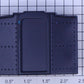 Lionel 610-9064-014 Wabash Blue Baggage Car Vestibule