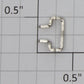 MTH TP-MS00029 Nickel Door Handle