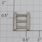 MTH TP-OE00084 Nickel 3-Rung Ladder