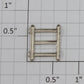 MTH TP-OE00084 Nickel 3-Rung Ladder