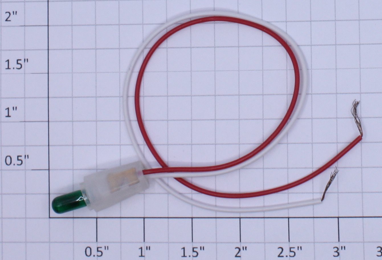 Lionel 8352-500 Green Light Bulb and Socket Assembly