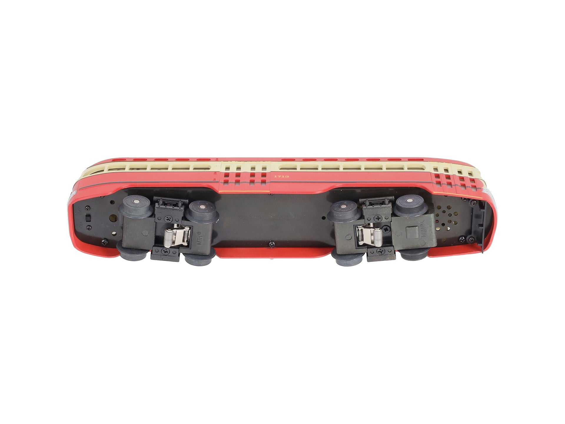 MTH 30-2505-0 O Gauge Pittsburgh PCC Electric Street Car #1713 NIB