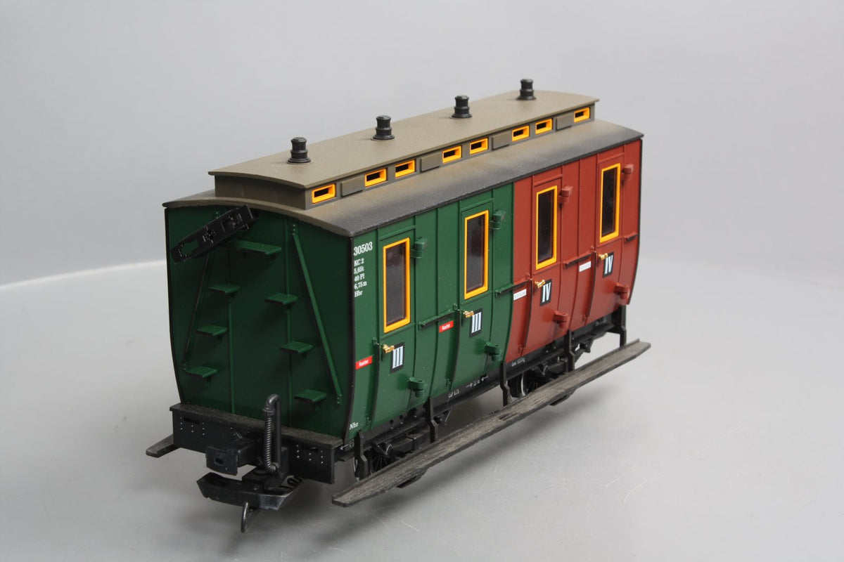 LGB 30503 G Scale Passenger Car #30503 (Metal Wheels) LN/Box
