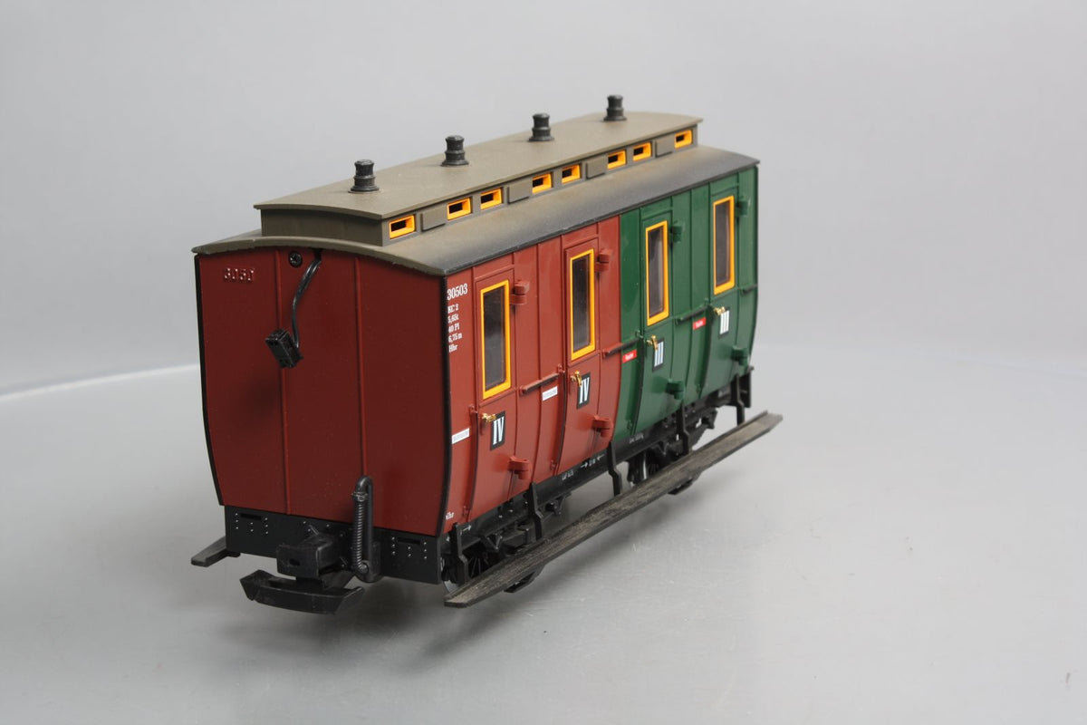 LGB 30503 G Scale Passenger Car #30503 (Metal Wheels) LN/Box
