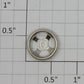 MTH TP-OF00030 Nickel Hopper Brake Wheel