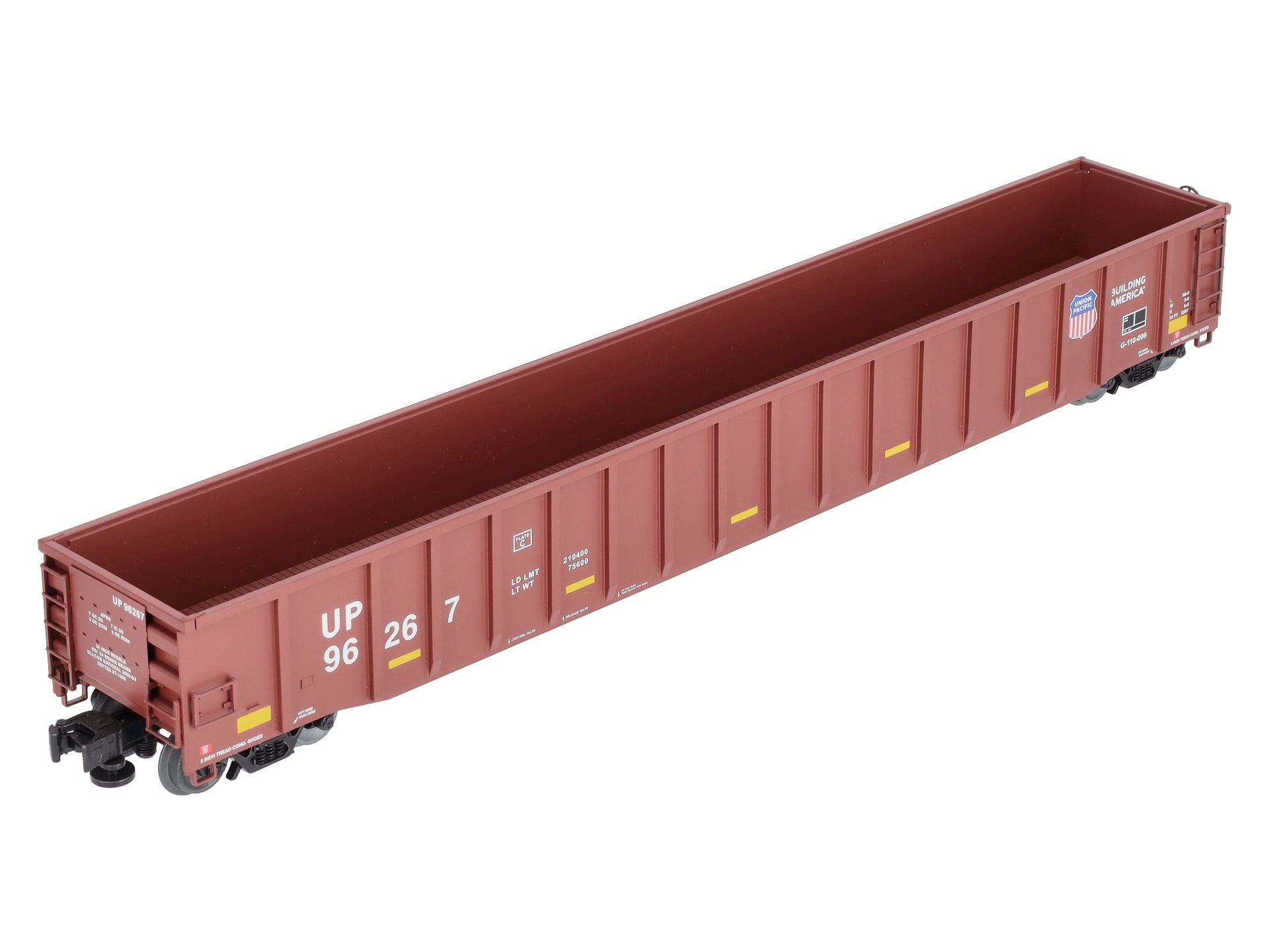 Lionel 6-84592 O Gauge Union Pacific 65' Mill Gondola #96267 LN/Box