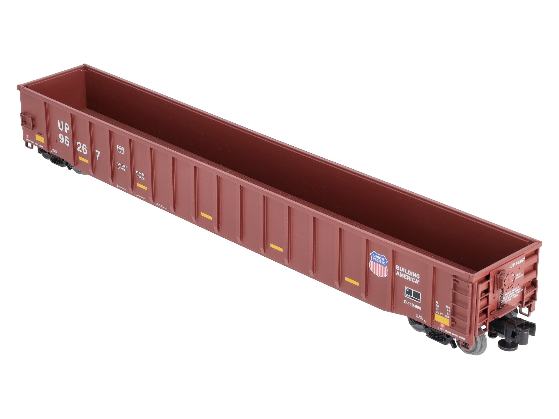 Lionel 6-84592 O Gauge Union Pacific 65' Mill Gondola #96267 LN/Box