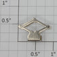 MTH TP-MS00054 Prewar Nickel Tinplate Pantograph