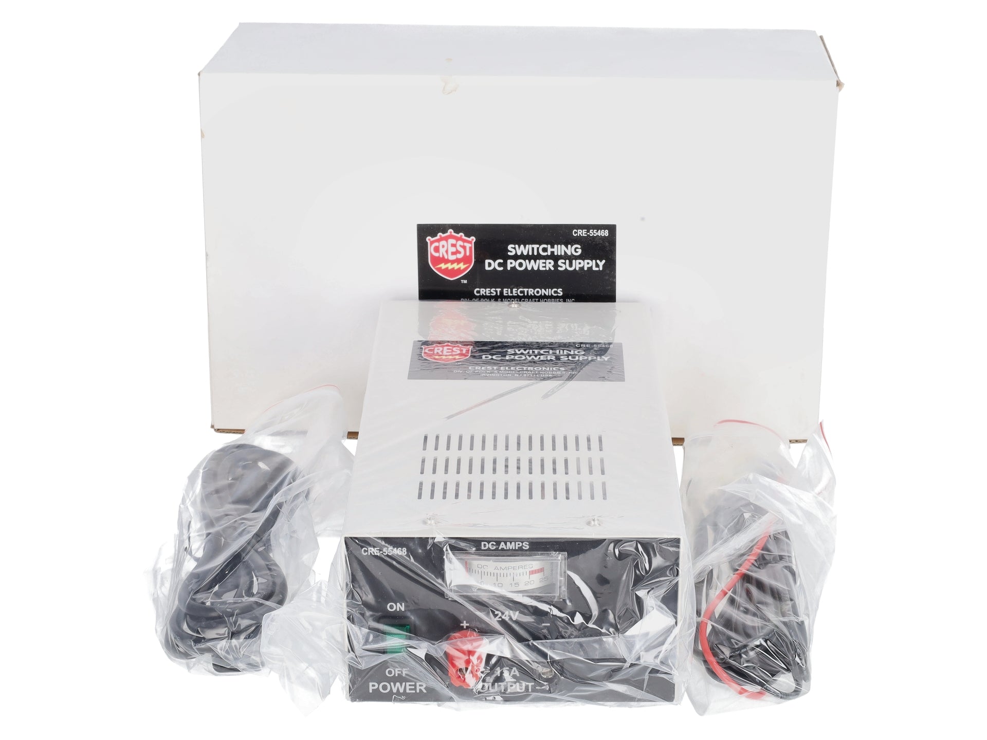 Crest 55468 Aristo-Craft 468 Elite 15 Amp 24v Supply LN/Box