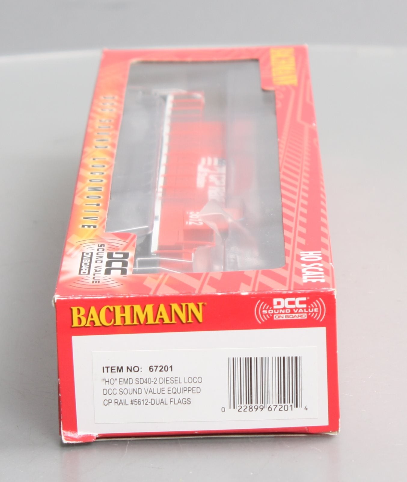Bachmann 67201 HO CP Rail EMD SD40-2 Diesel Locomotive with Sound and DCC #5612