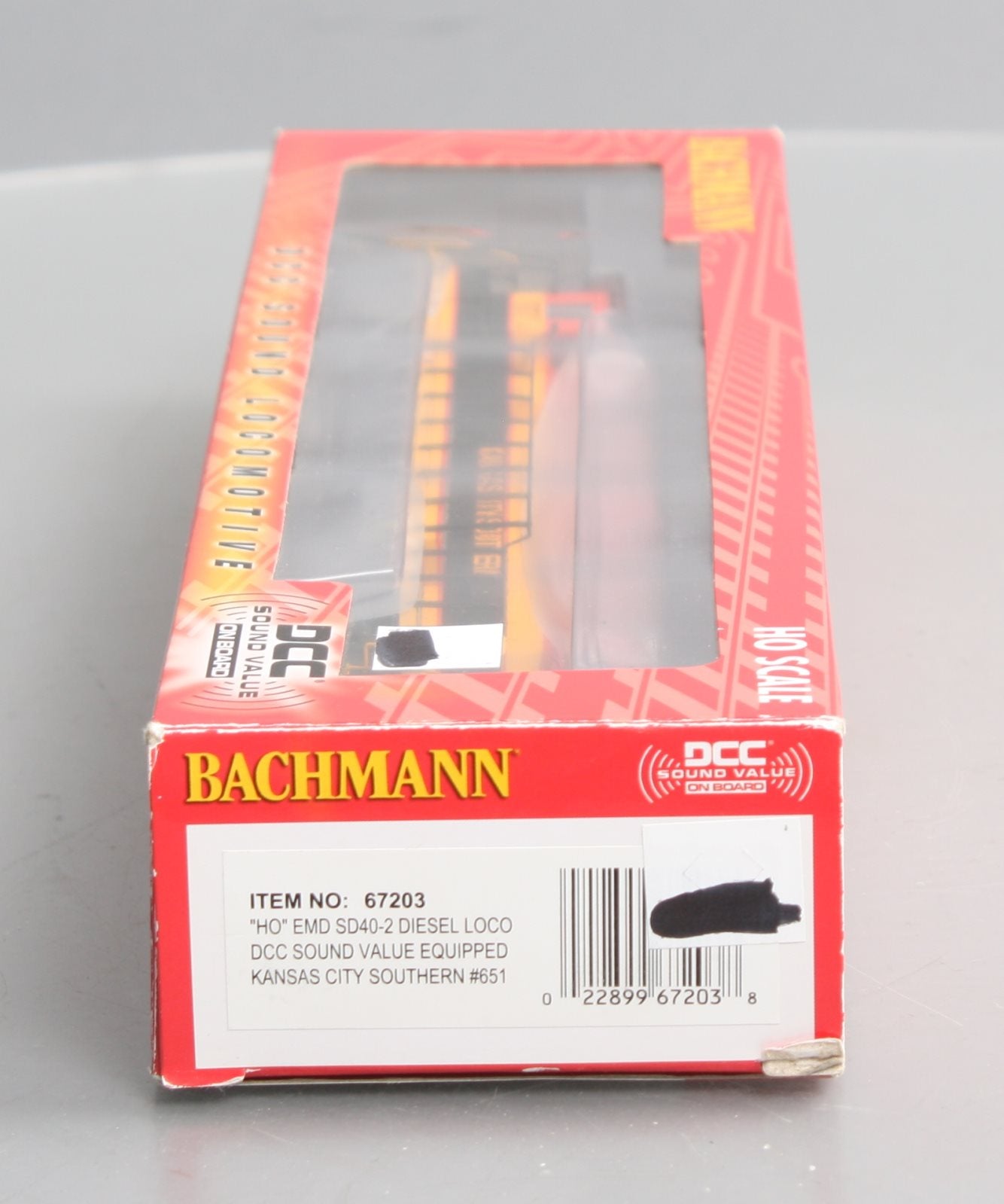 Bachmann 67203 HO KCS EMD SD40-2 Diesel Locomotive with Sound and DCC #651