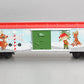 MTH 30-74971 O Scale Christmas Box Car w/ Blinking LEDs LN/Box