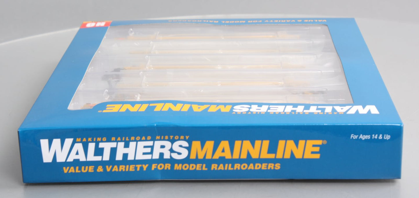 Walthers 910-55636 HO SFLC Thrall Rebuilt 40' Well Car #1010 A-EX (Set of 5)