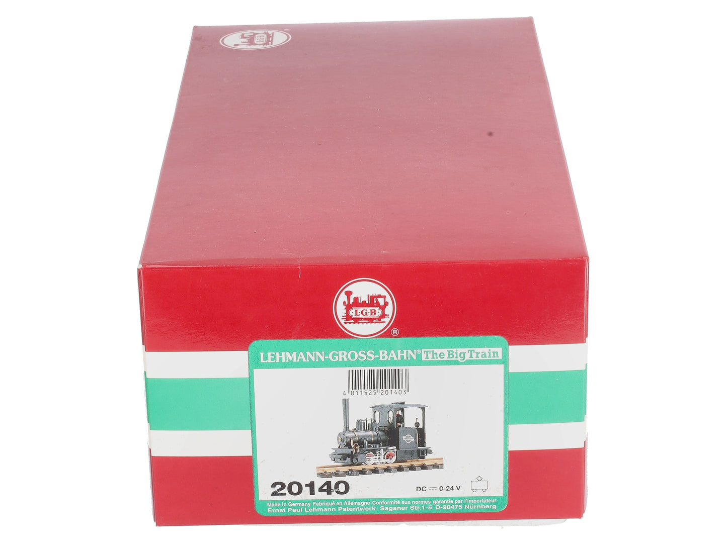 LGB 20140 G Scale Orenstein & Koppel Field Railway Steam Locomotive #1411 LN/Box