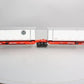MTH 20-95178 O BNSF Spine Car Set with 2 48' Containers (Set of 2)