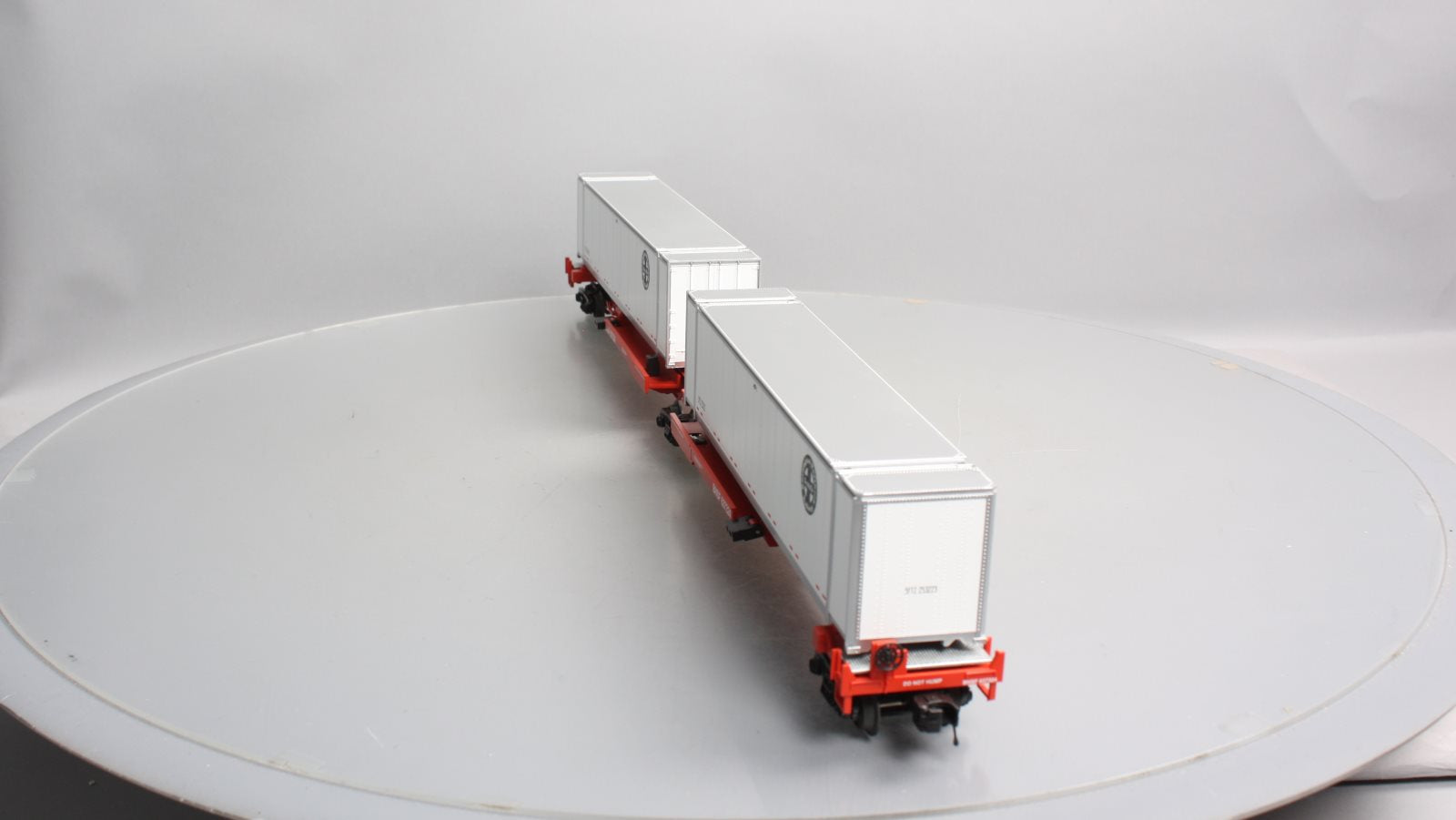 MTH 20-95178 O BNSF Spine Car Set with 2 48' Containers (Set of 2)