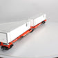 MTH 20-95178 O BNSF Spine Car Set with 2 48' Containers (Set of 2)