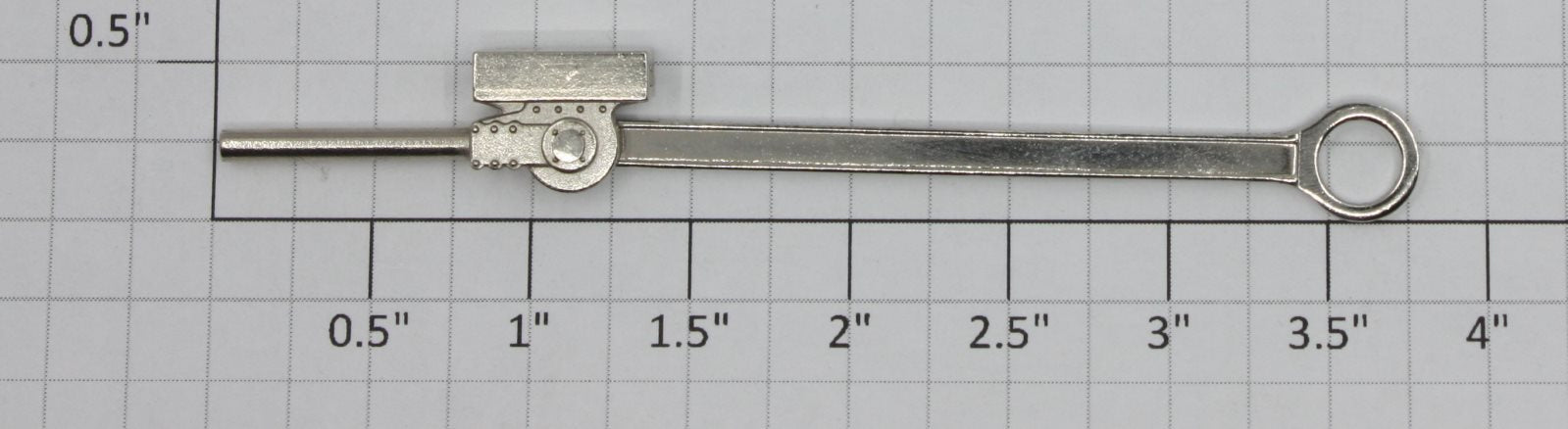 MTH EC-1220012 RailKing Berkshire 2-8-4 LH Main Rod and Crosshead Assembly