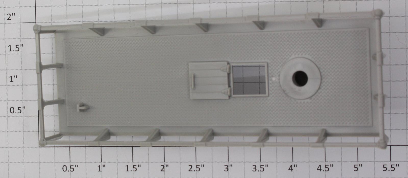 Lionel 16618-35 Light Gray Maintenance Car Platform