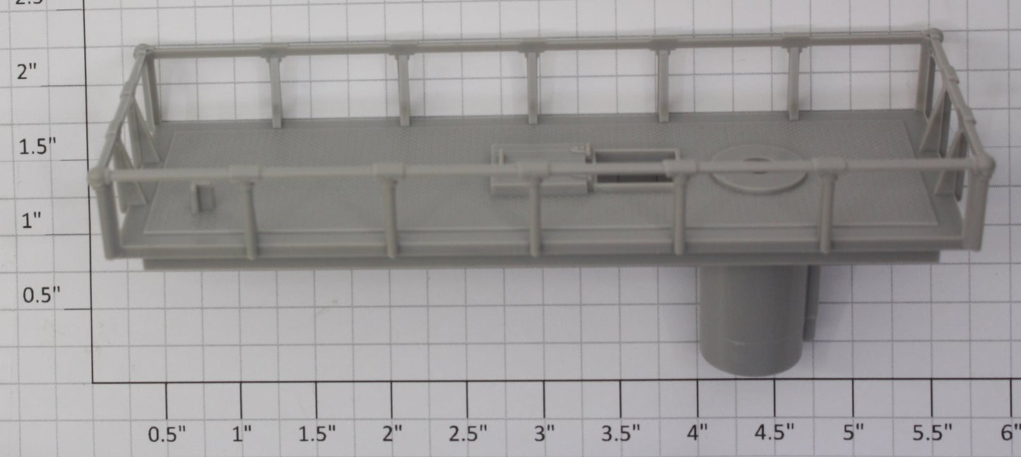 Lionel 16618-35 Light Gray Maintenance Car Platform