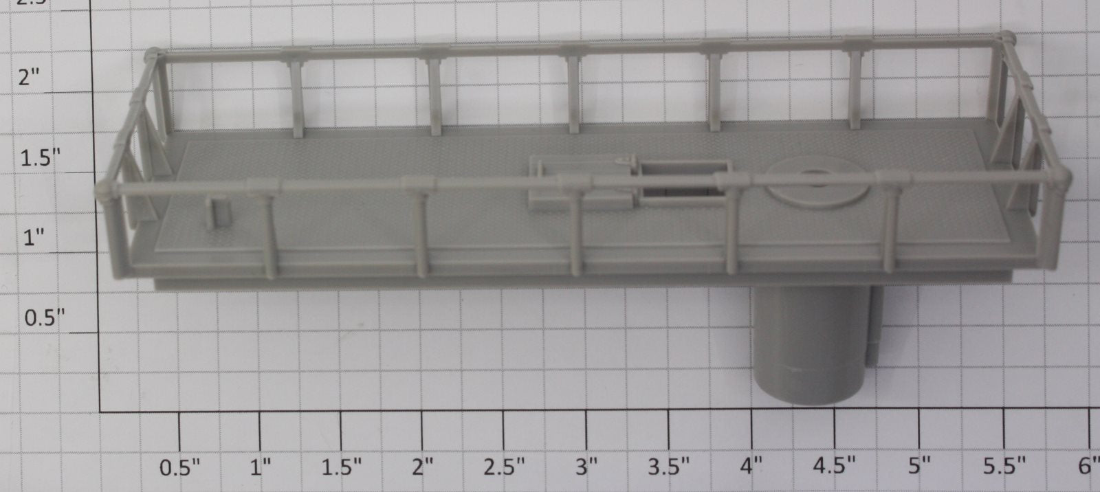 Lionel 16618-35 Light Gray Maintenance Car Platform