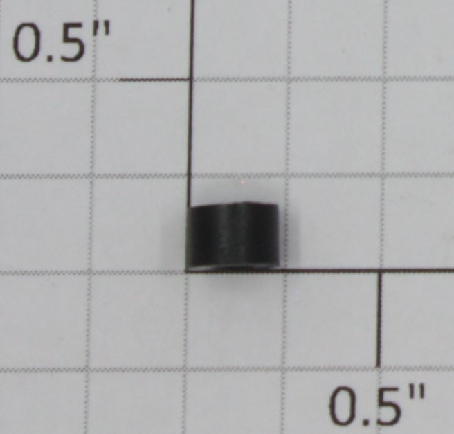 MTH ID-0000071 15/64"x7/64"x11/64" Black Plastic Spacer