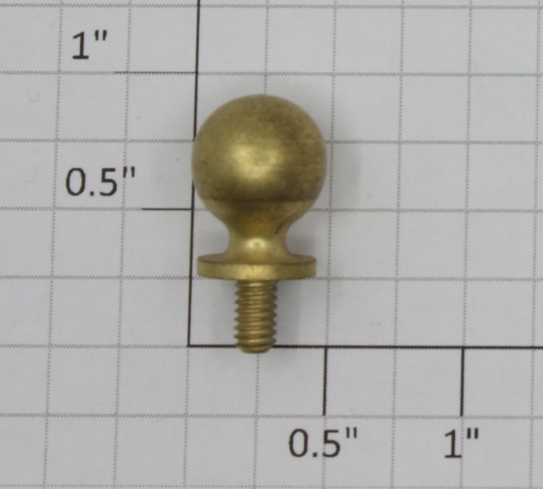 MTH TP-4440010 #8-32 Brass Finial Roof Screw