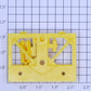 Lionel 17114-125 Peabody 3-Bay Hopper Rear Truck Bracket