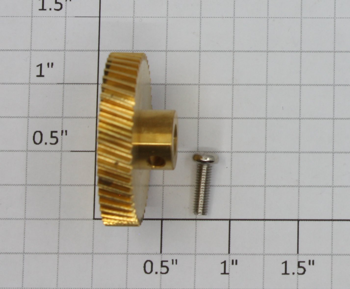 MTH EG-0000021 Helical Gear T-48 ID 3/16" x OD 1 1/4" with Screw