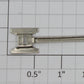 MTH EC-1250016 RailKing Starter 2-8-0 Stamped Nickel Crosshead