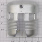 Lionel 3474-7 Die-Cast Silver Painted Observation End