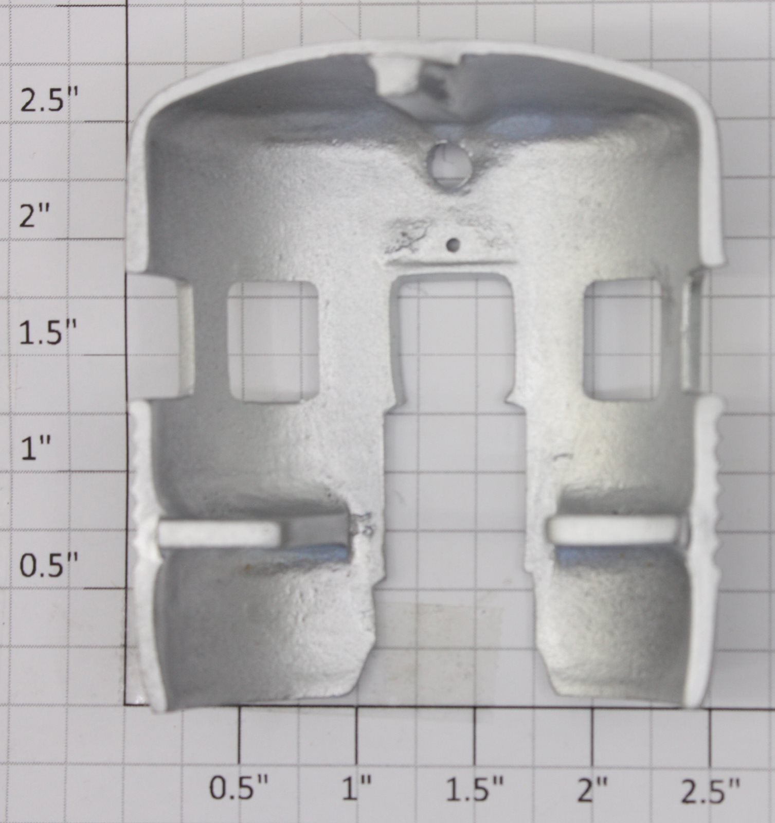 Lionel 3474-7 Die-Cast Silver Painted Observation End